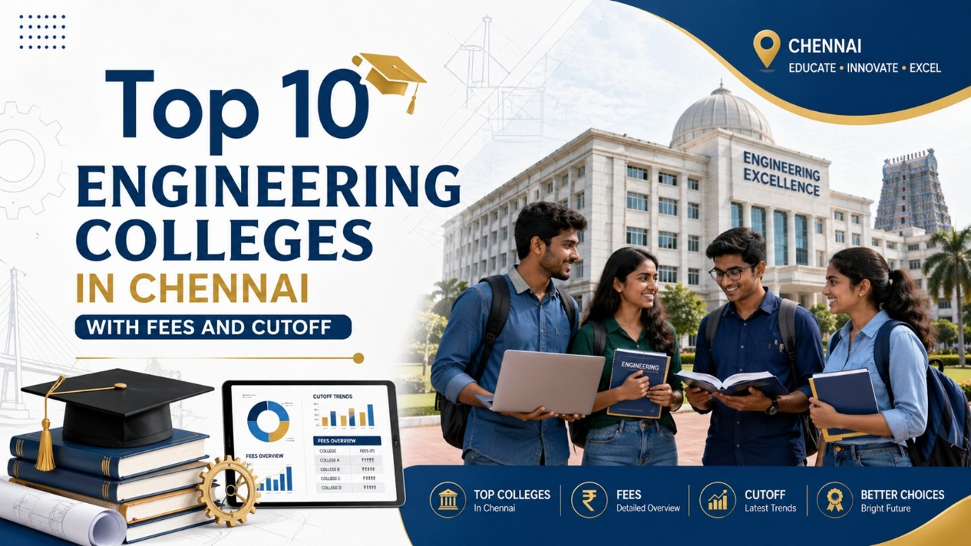 Top 10 Engineering Colleges in Chennai with Fees and Cutoff