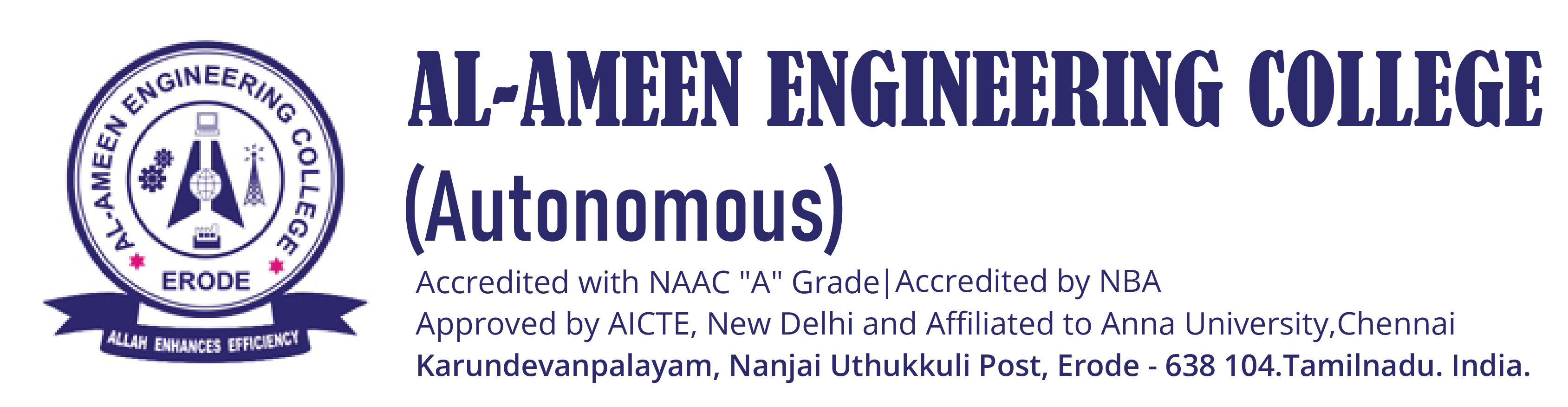Al-Ameen Engineering College Erode – Admission 2026 | Fees, Courses & Placements