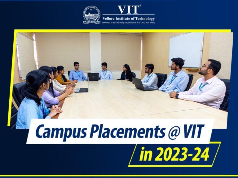 Vellore Institute of Technology (VIT Chennai, VIT Vellore, VIT AP, VIT-Bhopal) placement image 1