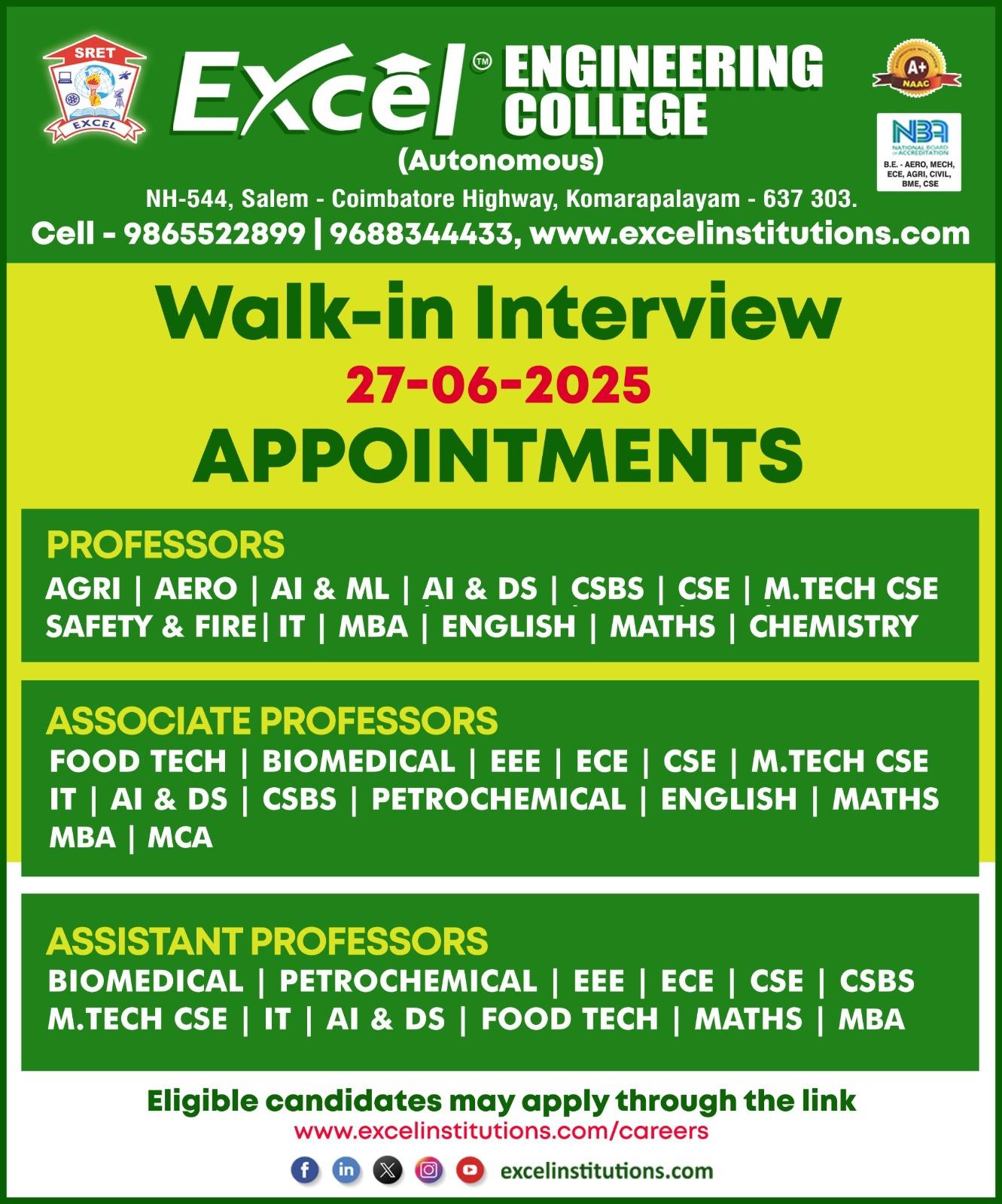 Excel Group of Institutions placement image 3