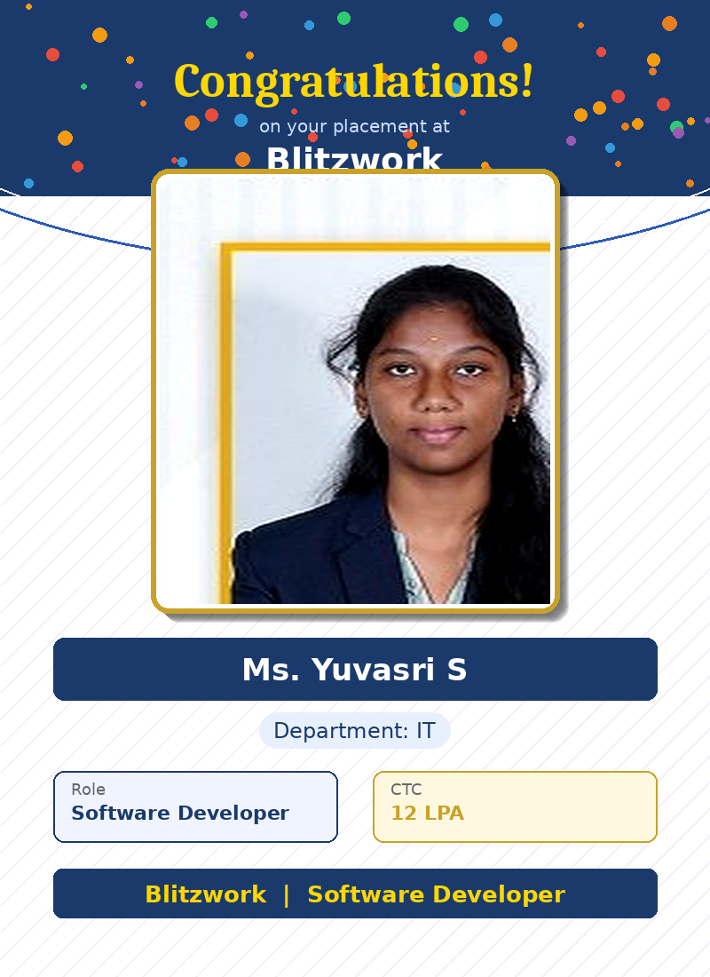 KGISL Group of Institutions placement image 2