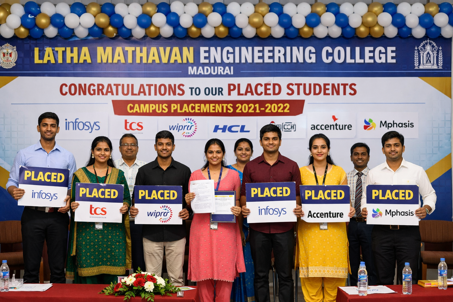 Latha Mathavan Engineering College placement image