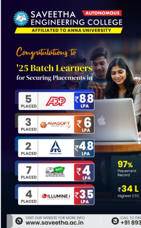 Saveetha Engineering College (Autonomous) placement image 3