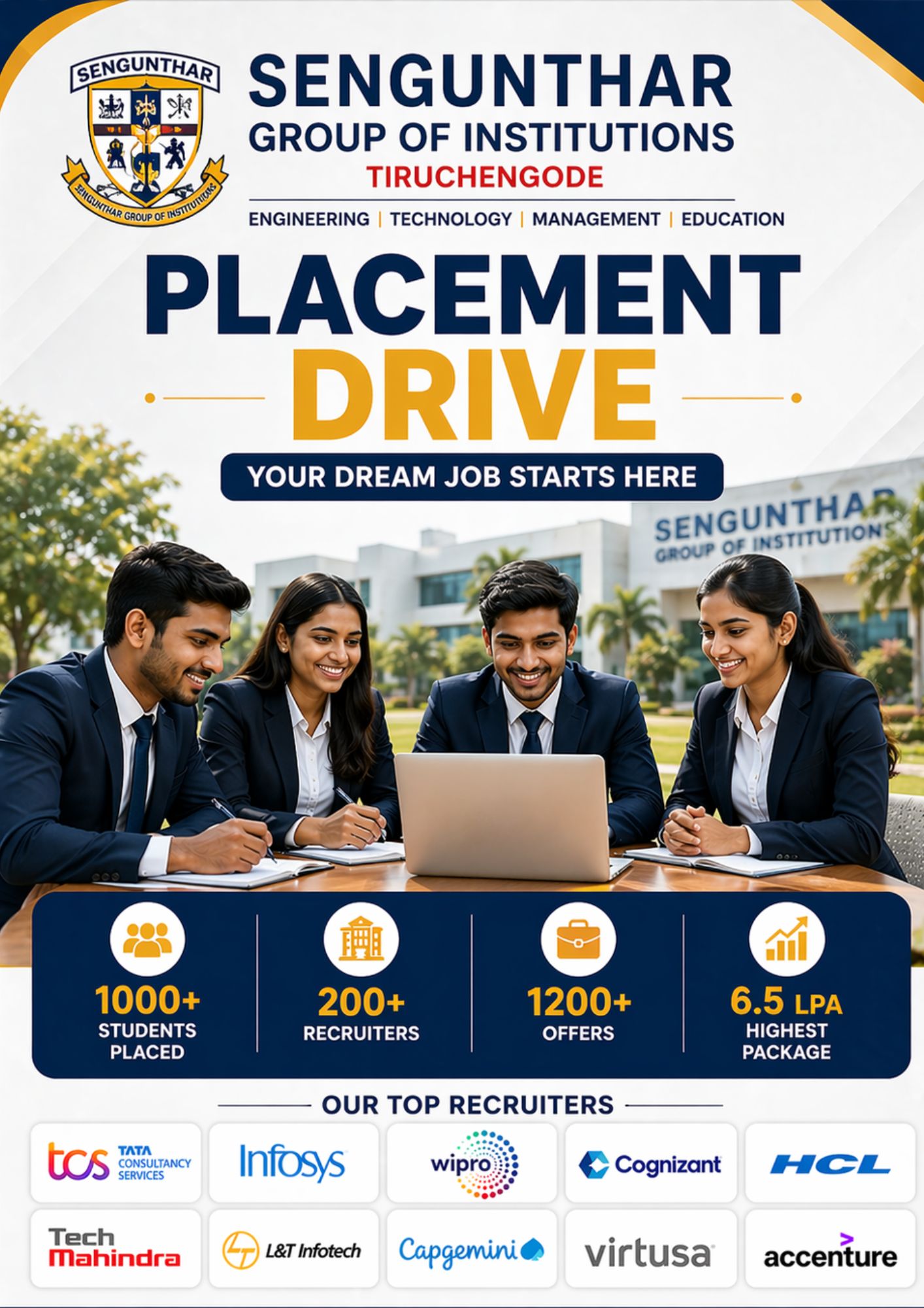 Sengunthar Group of Institutions placement image 3