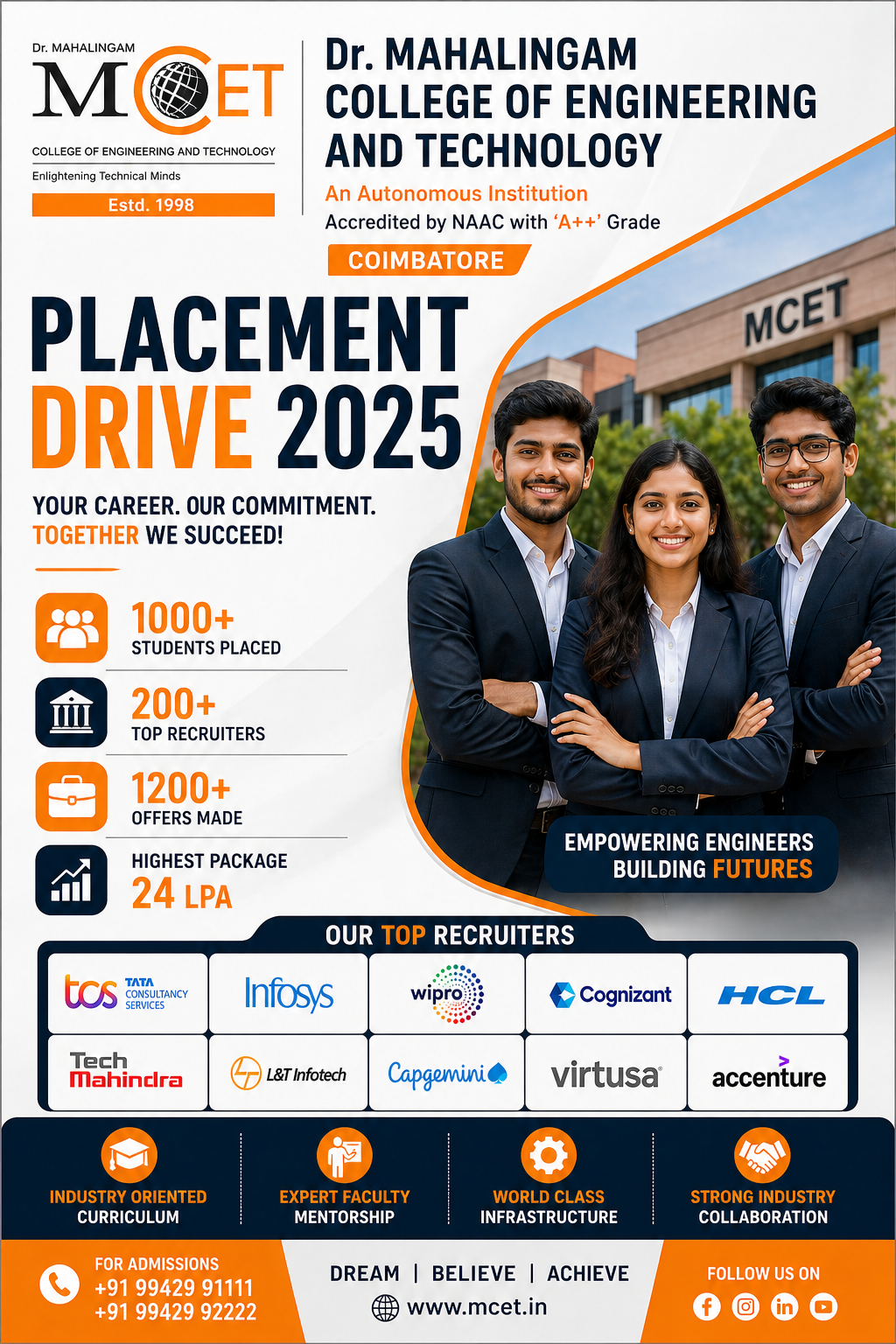 Dr. Mahalingam College of Engineering and Technology placement image 2