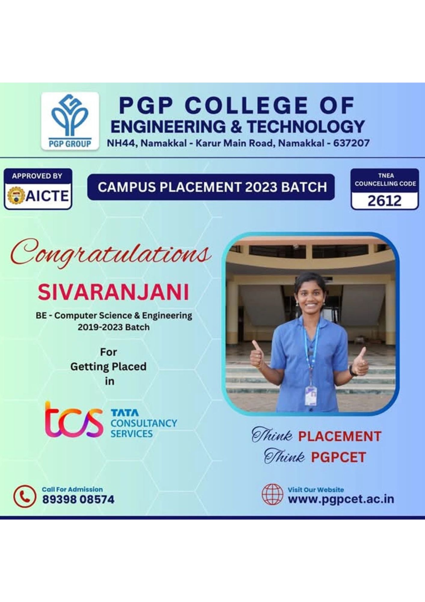 PGP College of Engineering and Technology placement image 3
