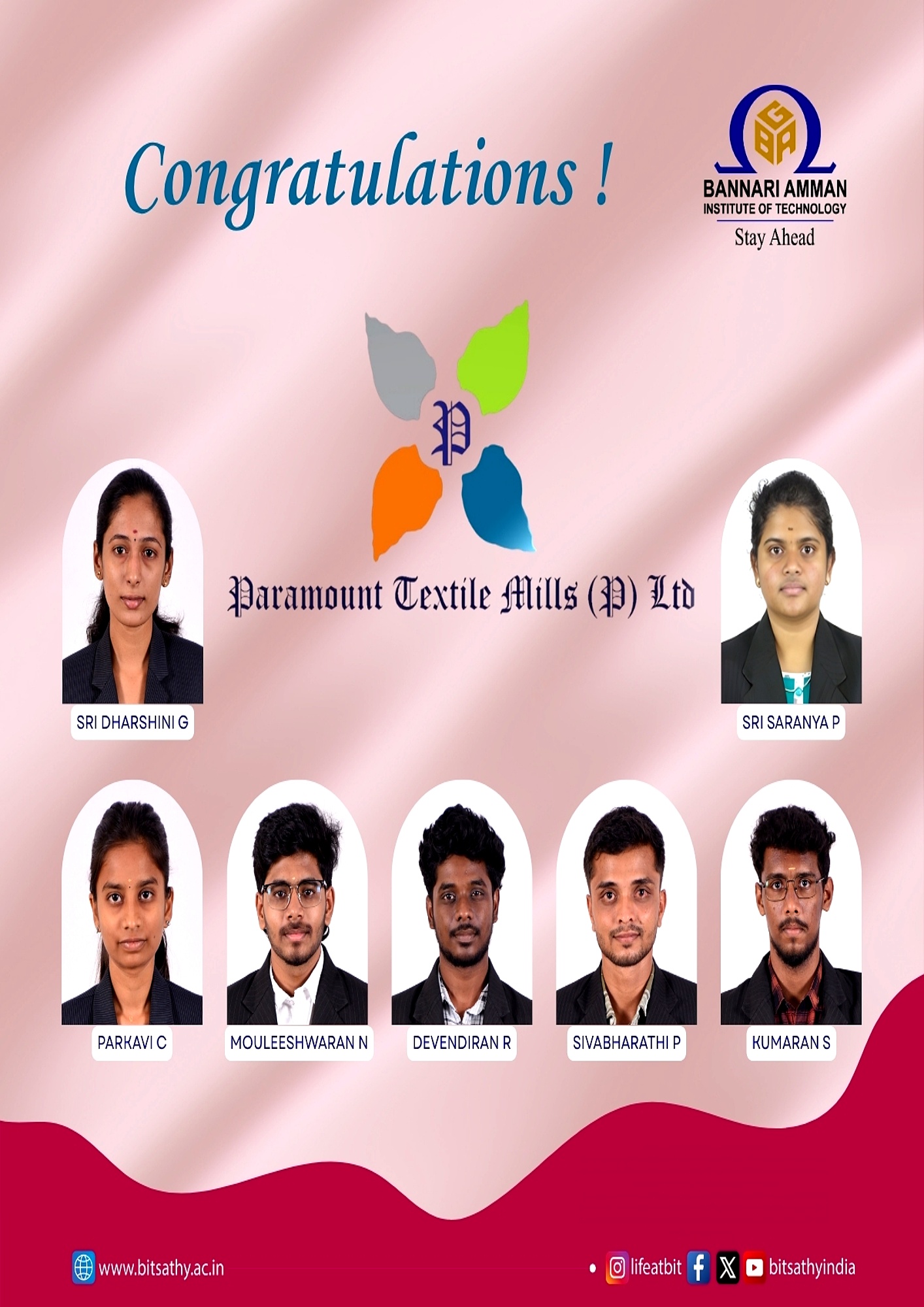 Bannari Amman Institute of Technology placement image 2