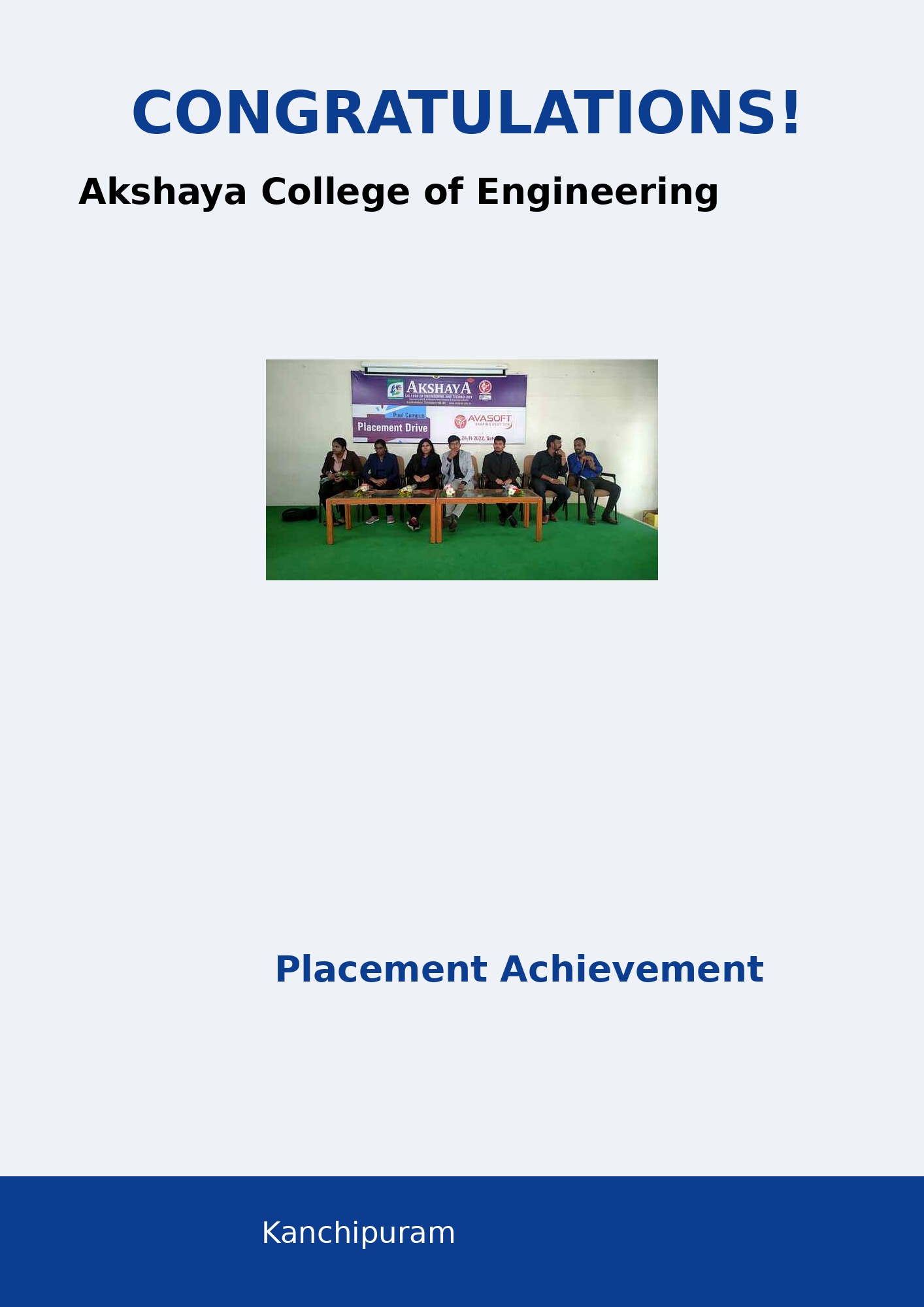 Aksheyaa College of Engineering placement image 4