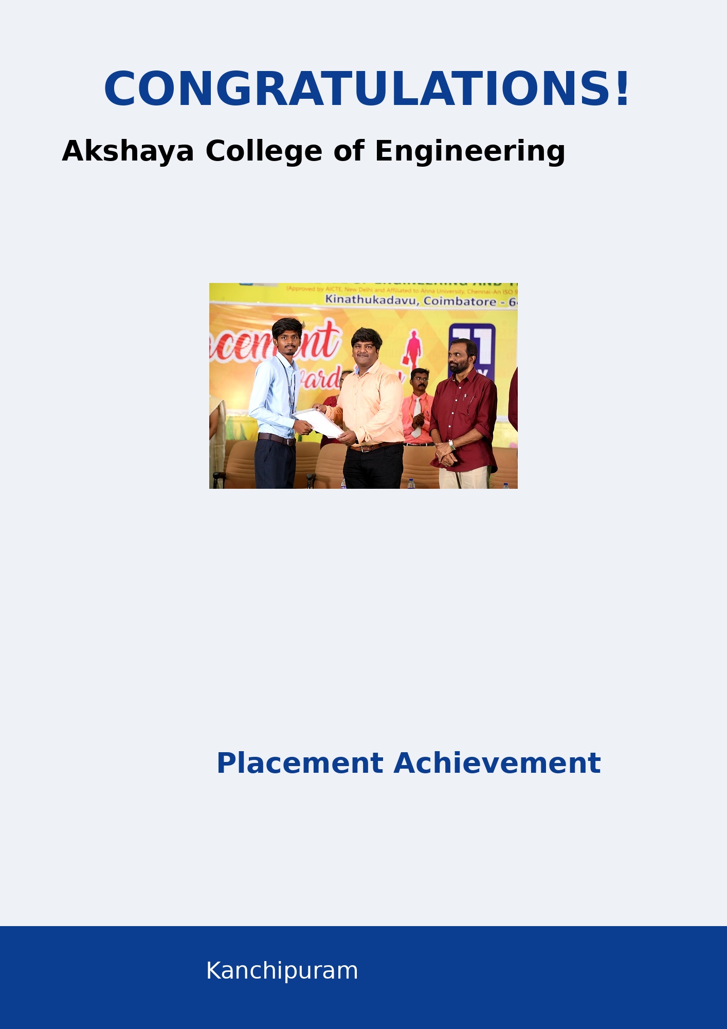 Aksheyaa College of Engineering placement image 3
