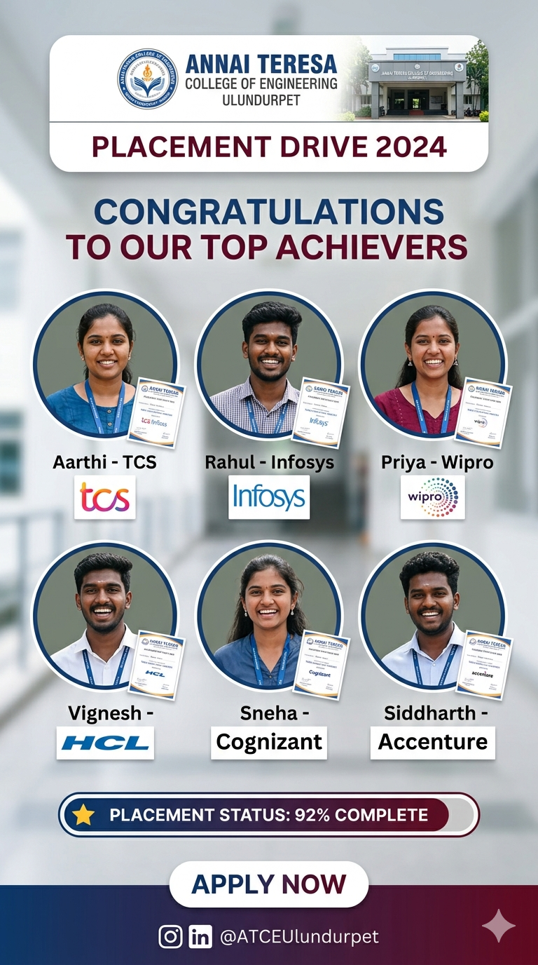 Annai Teresa College of Engineering placement image