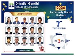 Dhirajlal Gandhi College of Technology placement image 1