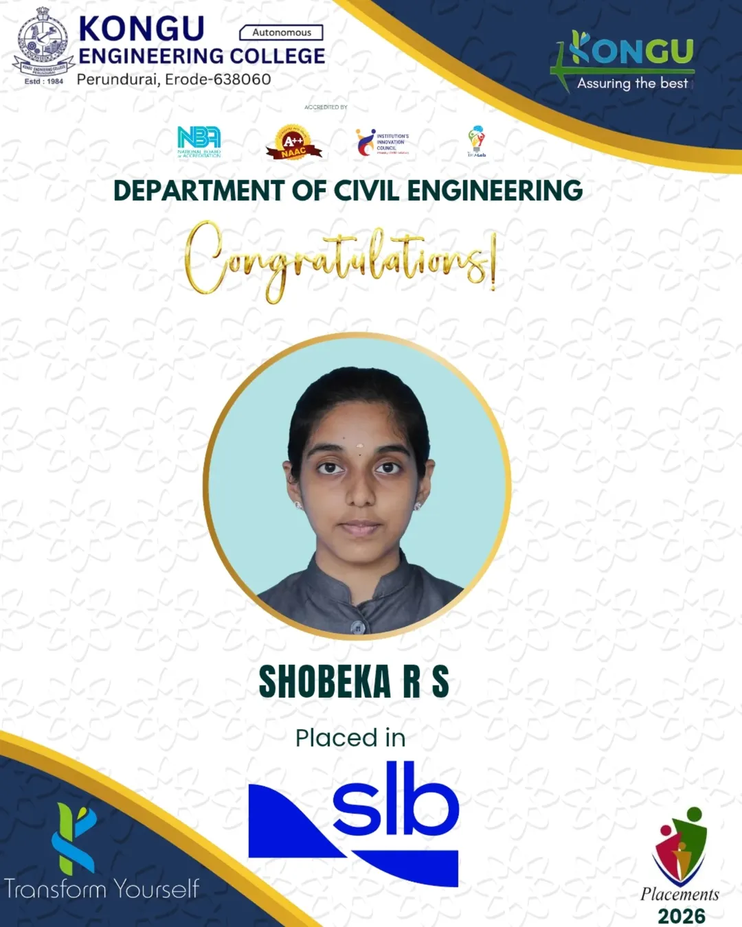 Kongu Engineering College placement image 3