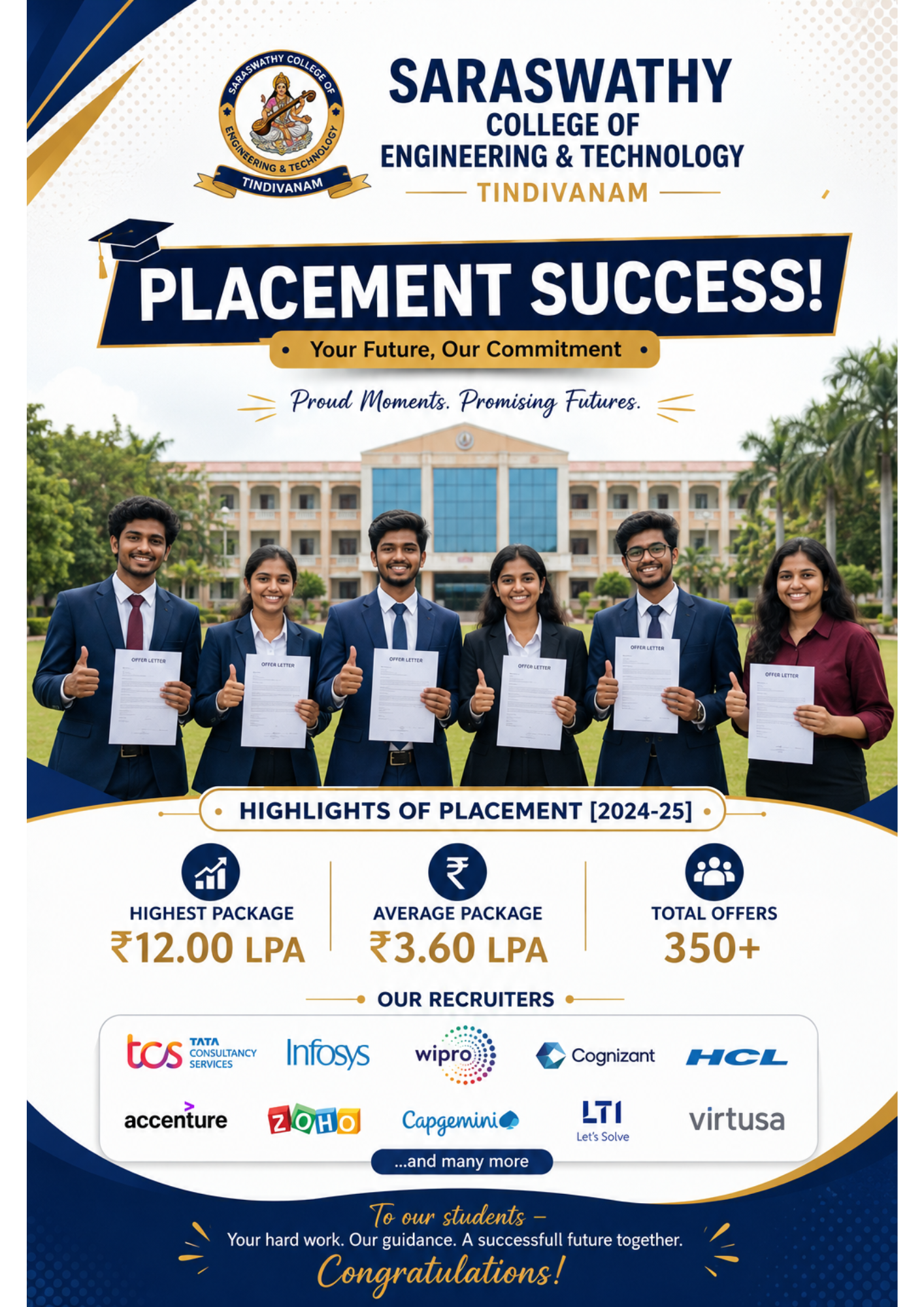 Saraswathy College of Engineering & Technology placement image