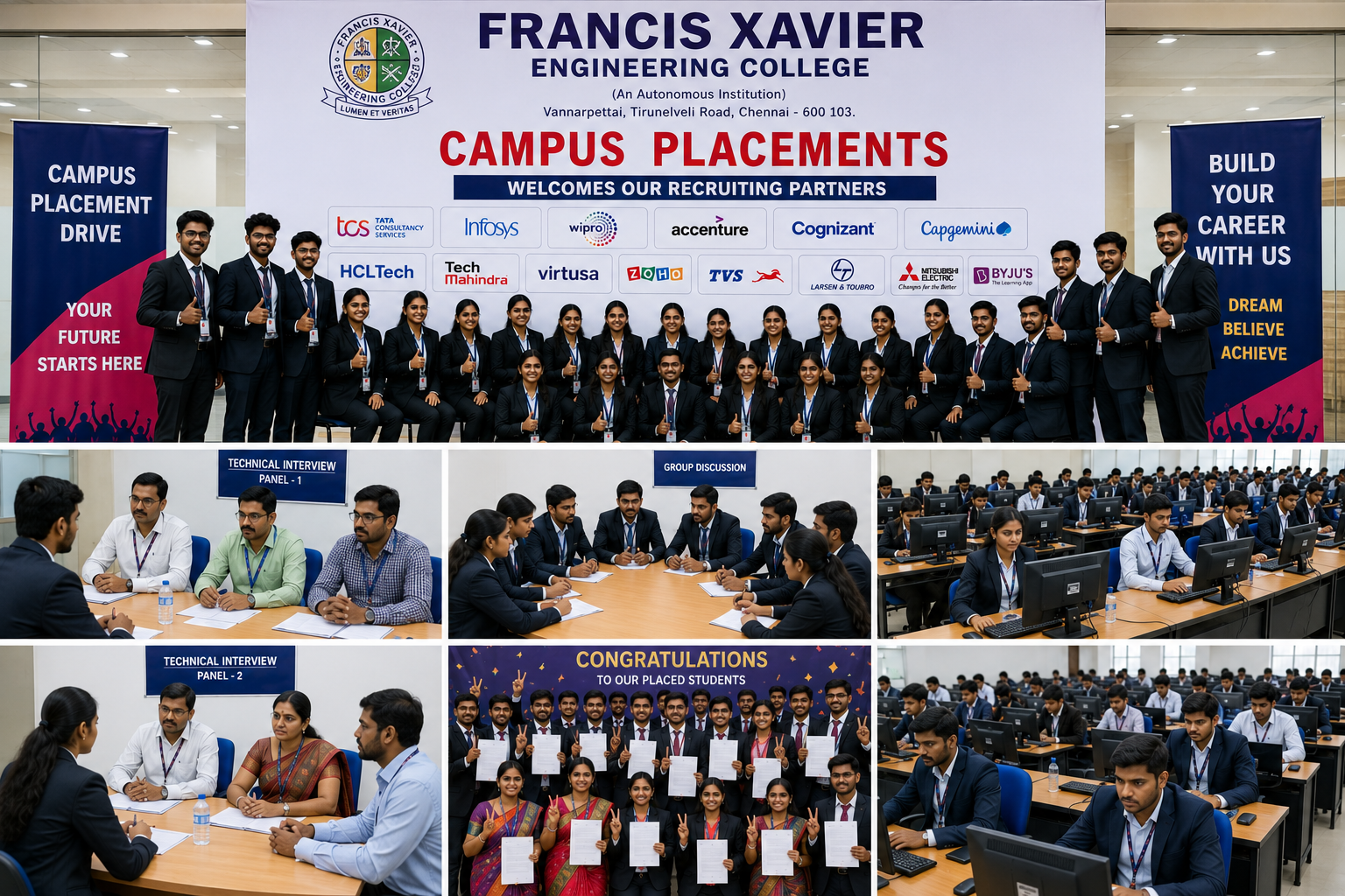 Francis Xavier Engineering College placement image