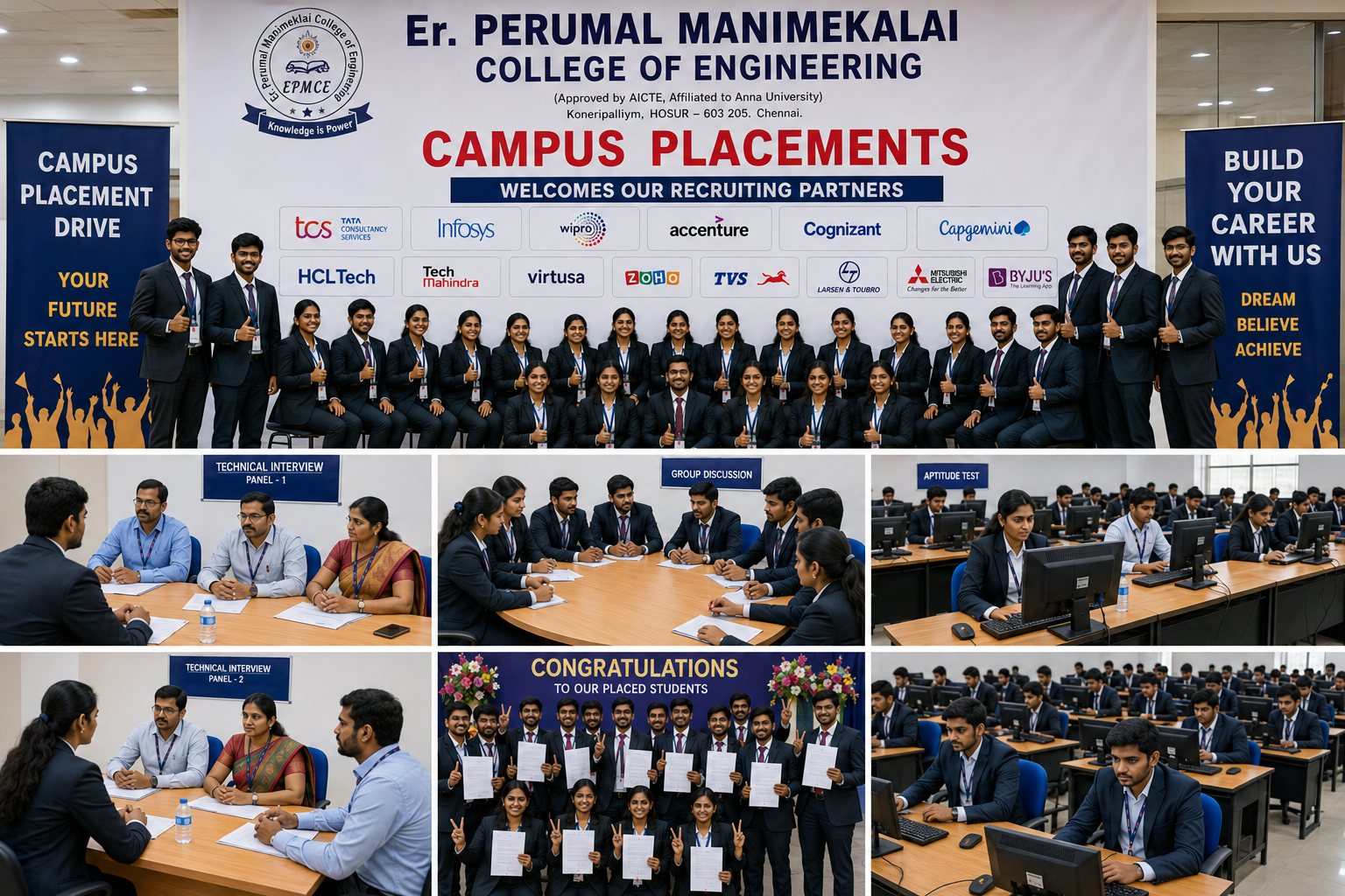 Er. Perumal Manimekalai College of Engineering placement image 1