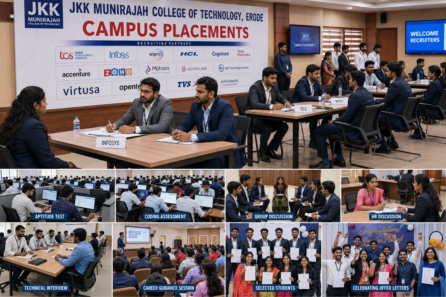 JKK Munirajah College of Technology placement image 1