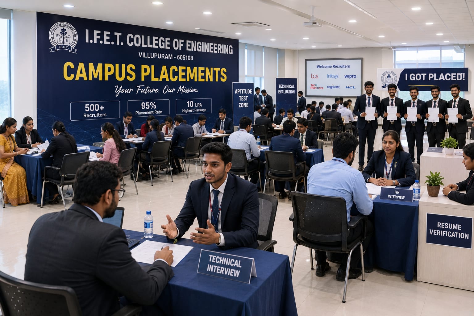 I.F.E.T. College of Engineering placement image