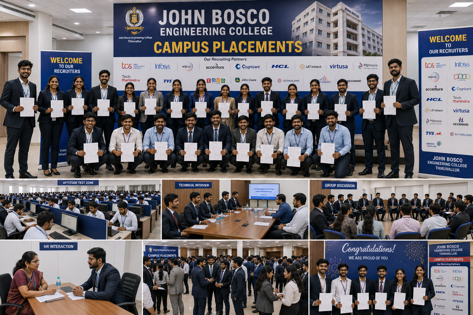 John Bosco Engineering College placement image