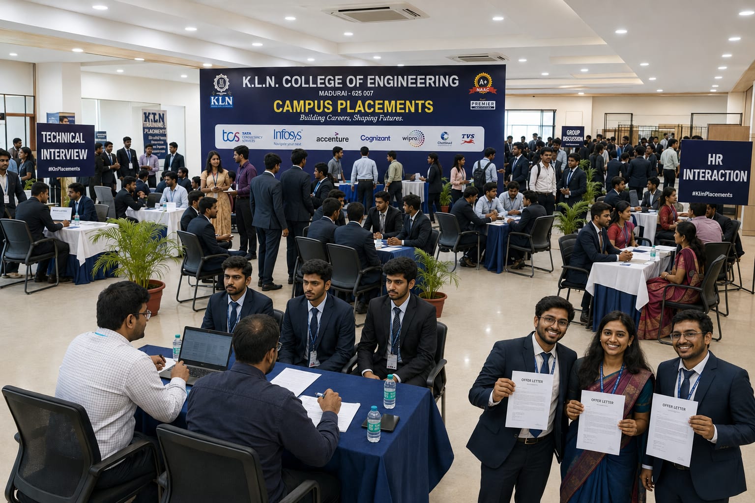 K.L.N. College of Engineering placement image