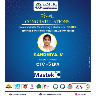SRM TRP Engineering College placement image 2